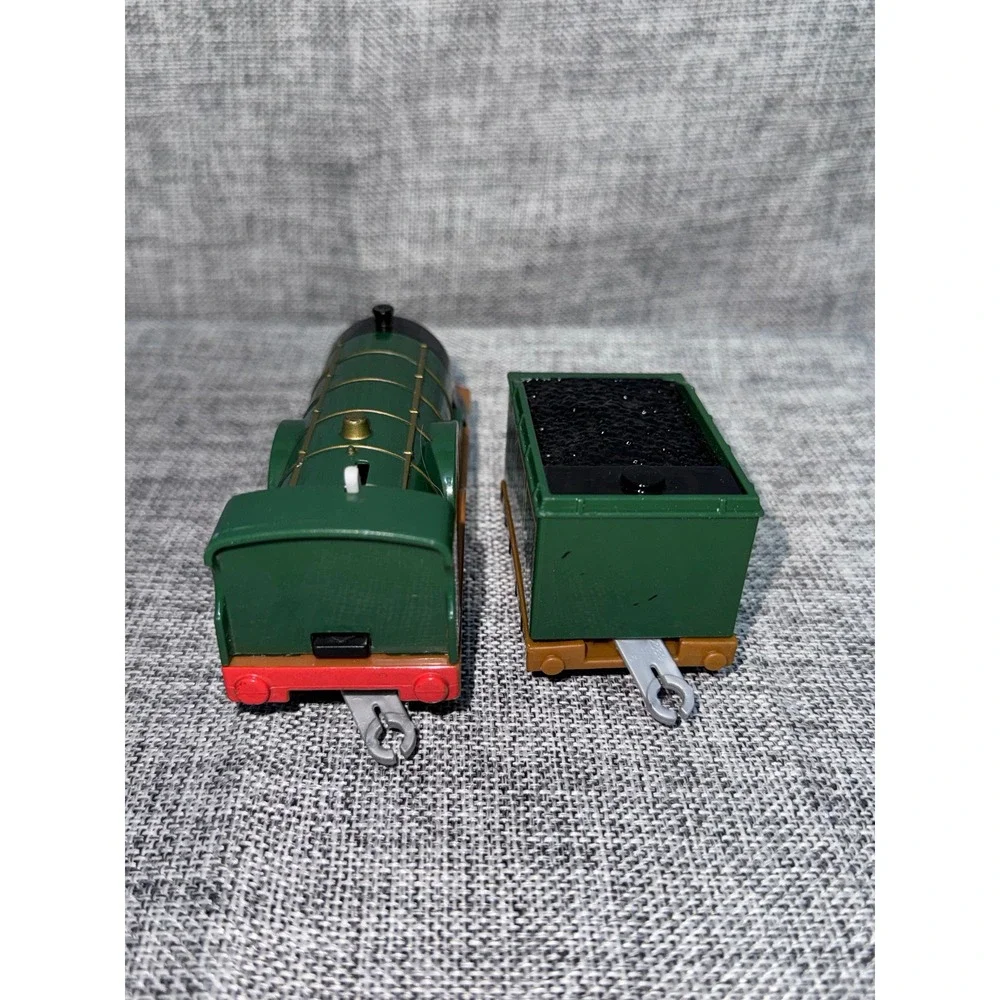 Thomas & Friends TrackMaster Emily Motorized Engine Train with Tender Car Green